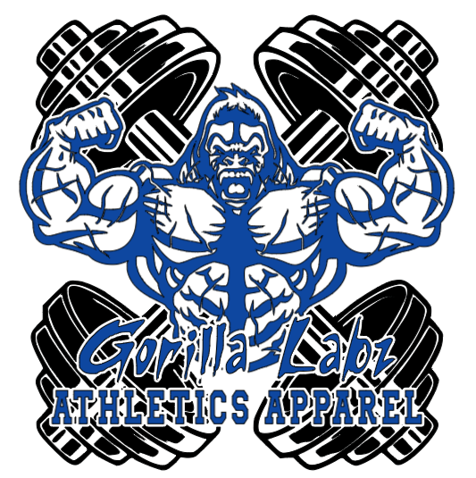 Gorilla Labz Athletics Apparel (Barbells)