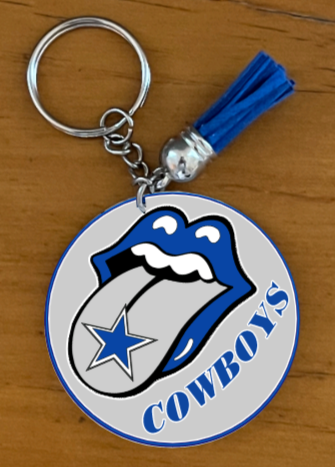 Custom Picture Vinyl Keychains