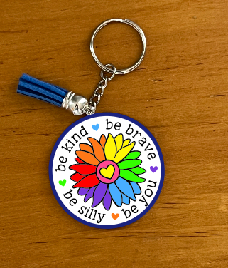 Custom Picture Vinyl Keychains