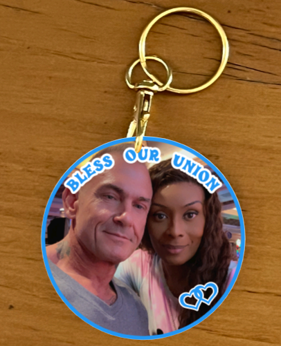 Custom Picture Vinyl Keychains