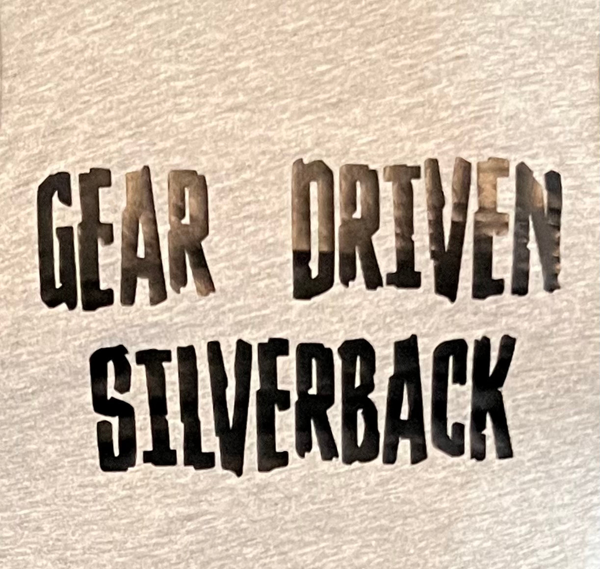 Gear Driven Silverback